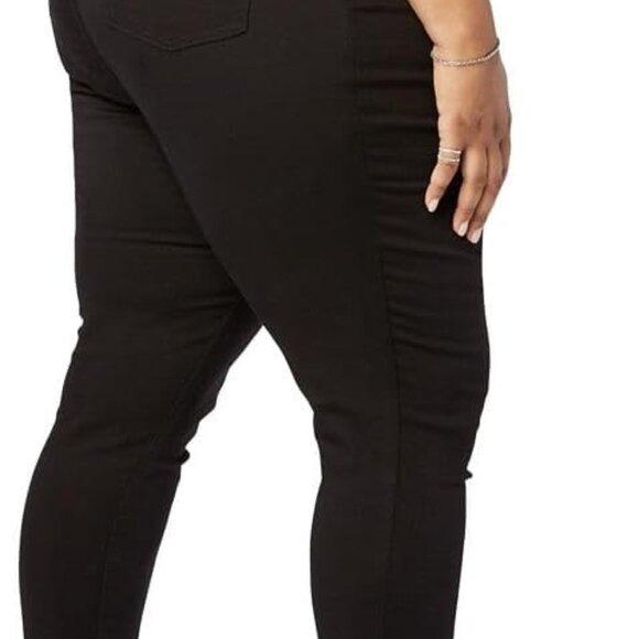 Levi Strauss Signature Gold Women's Totally Shaping Pull-on Skinny Jeans sz 14L - Picture 3 of 6